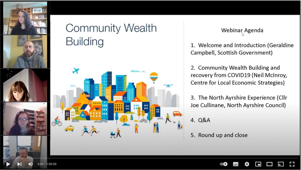 Screenshot from Community Wealth Building video