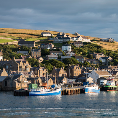 Stromness in the Orkney Islands
