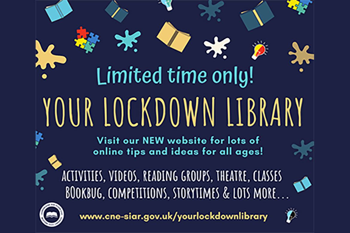 Poster for Your Lockdown Library
