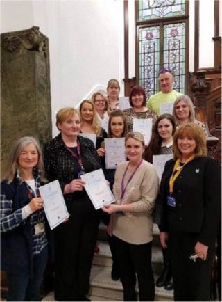 Perth and Kinross Council staff qualify from the Learn to Work in Early Years Programme
