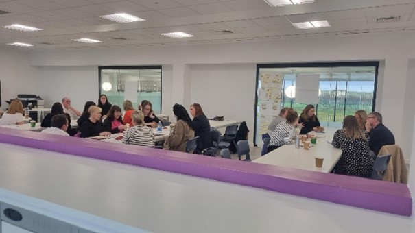 Participants at workshop run by Recovery and Delivery team on Early Learning and Childcare