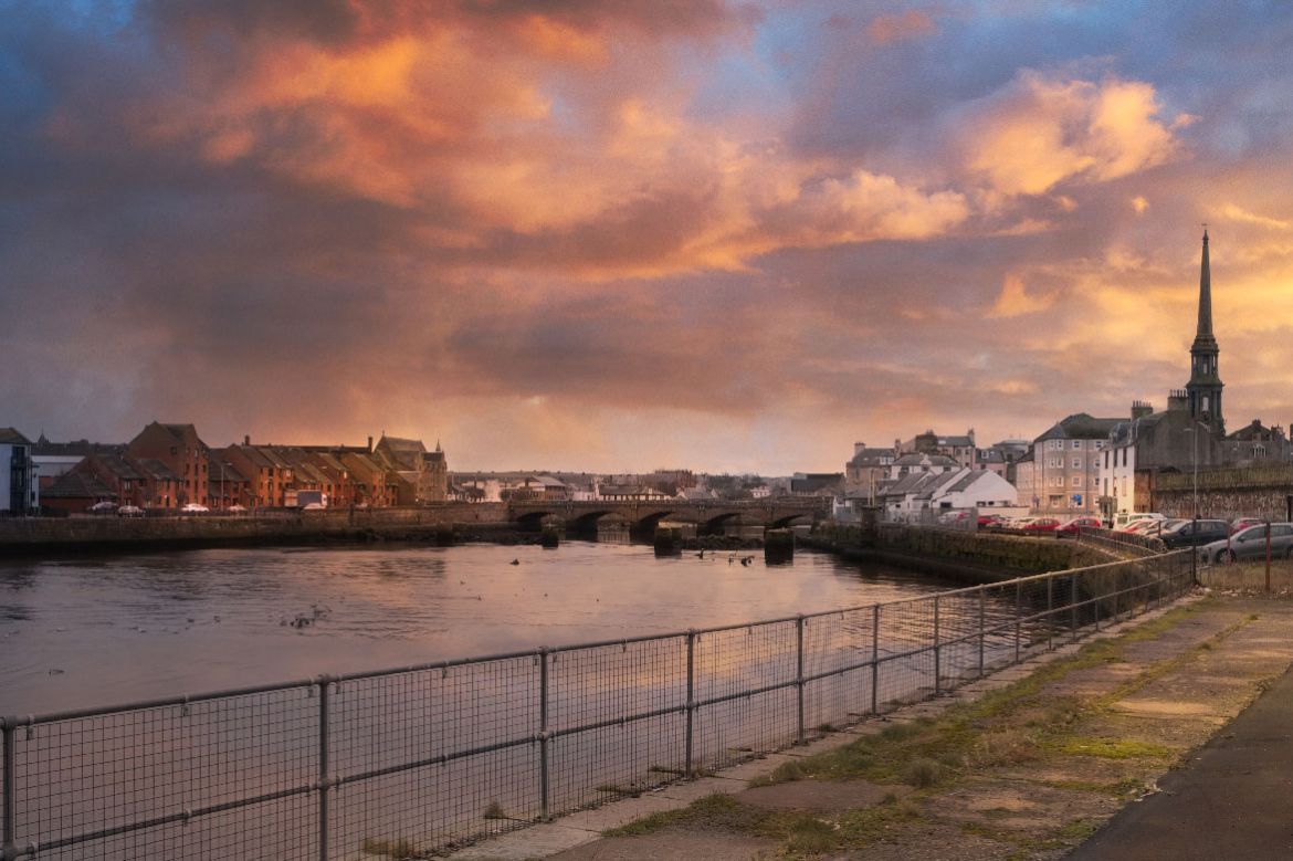 Ayr skyline