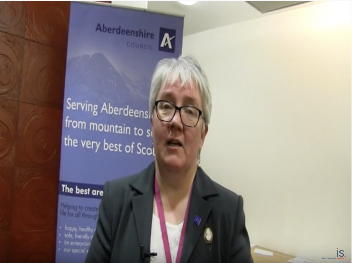 Susan Donald of Aberdeenshire Council talks about the Aberdeenshire Debt Conference