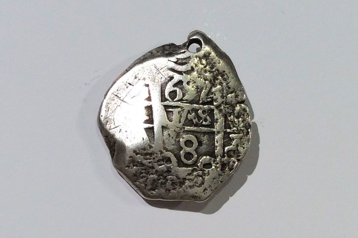 A piece of eight from 1769 found in Benbecula