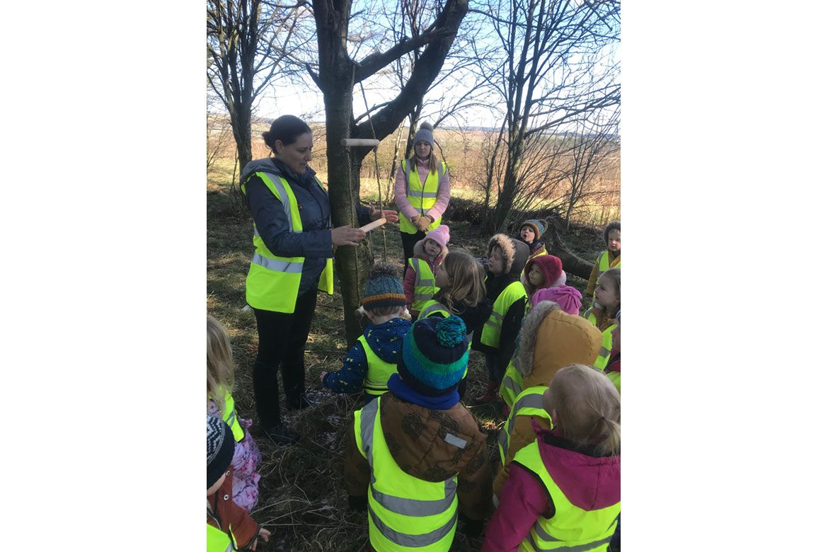 Outdoor play at Strathisla Children's Centre