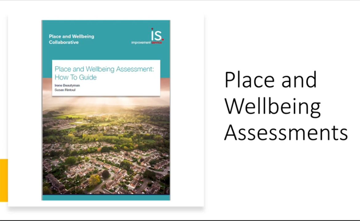 Screenshot from the Place and Wellbeing Assessments video