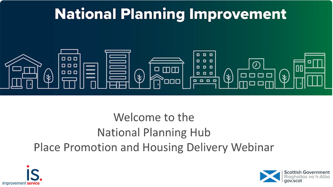 Place Promotion and Housing Delivery Webinar