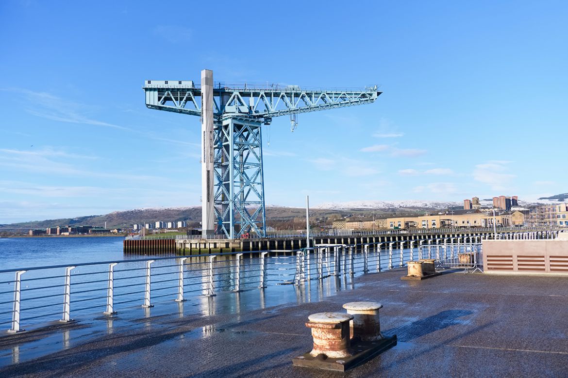 Titan crane in Clydebank