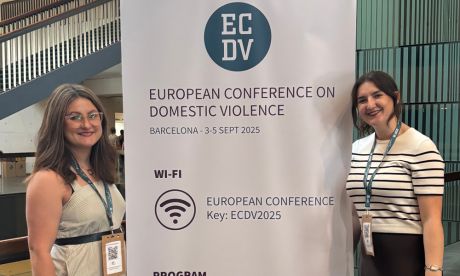 The Protecting People team at the European Conference on Domestic Violence
