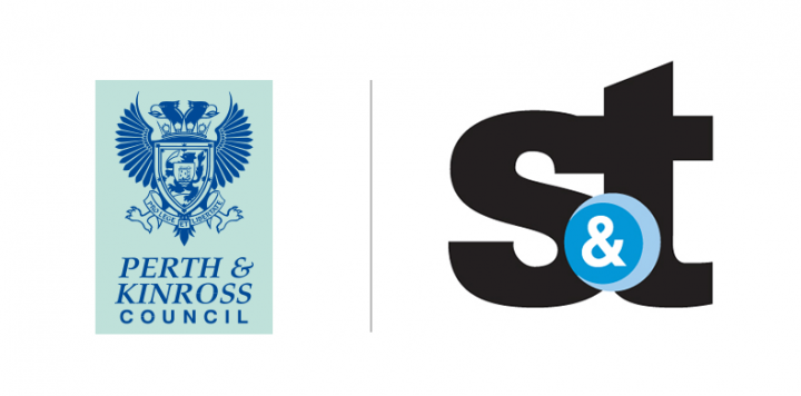 Perth & Kinross Council and Safe & Together logos