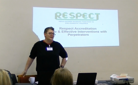 Respect accreditation workshop at the National Violence Against Women Network Conference