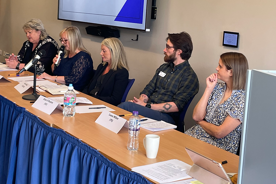 Panel speakers at the 2025 SLAED People Group Conference
